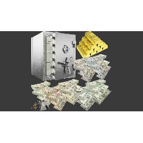 3D model Money and Gold and Safe Collection V1
